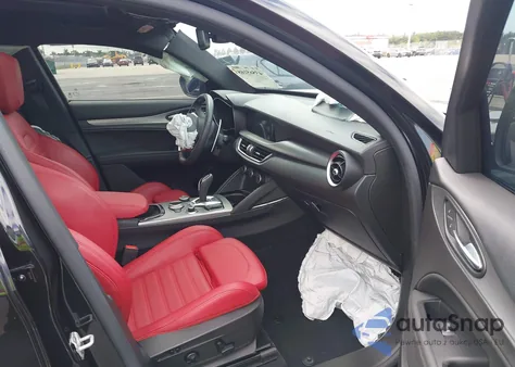 2024 Alfa Romeo Stelvio Veloce Awd from USA, damaged, VIN ZASPAKBN4R7D70881